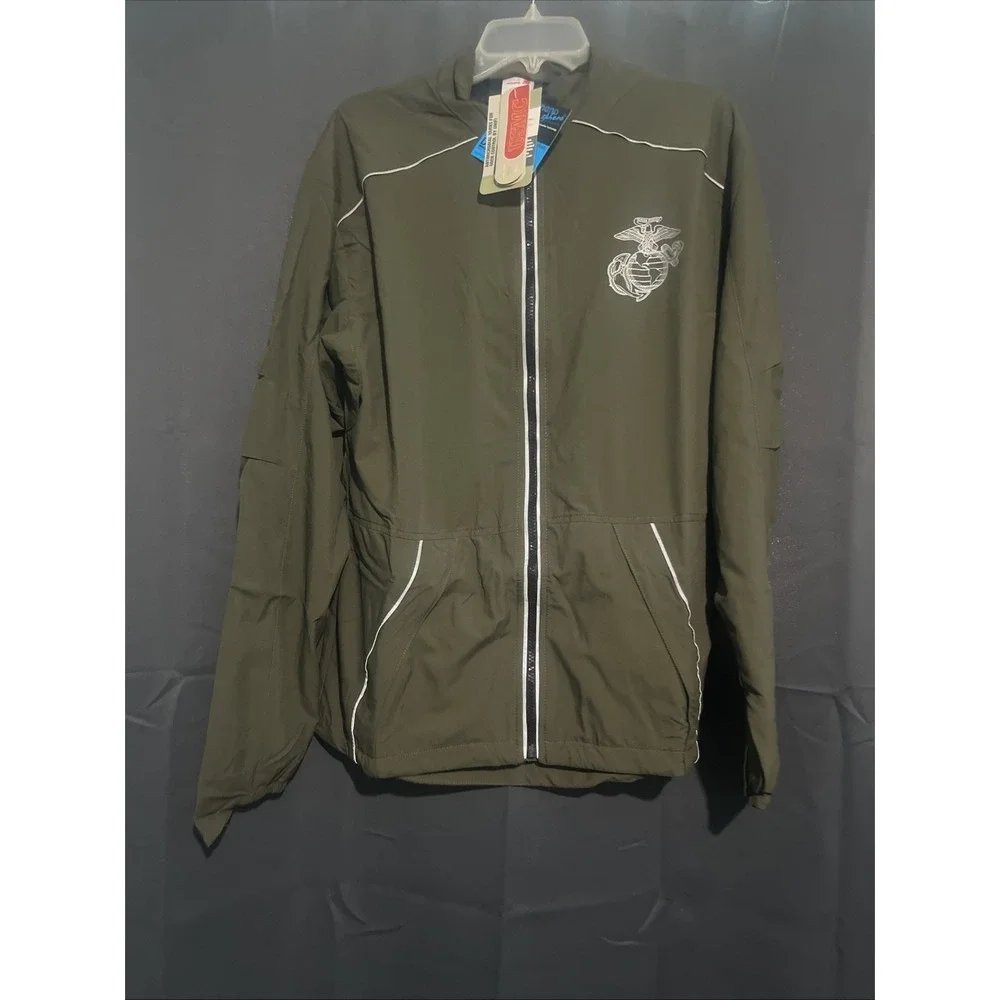 Men's Size, Small Long, New Balance, USMC Marines,Athletic Jacket Brand New‎